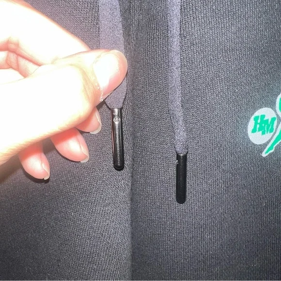 Lululemon Black Scuba Jogger Sweatpants Size 0 With Dance Team Logo Like New - Picture 5 of 11